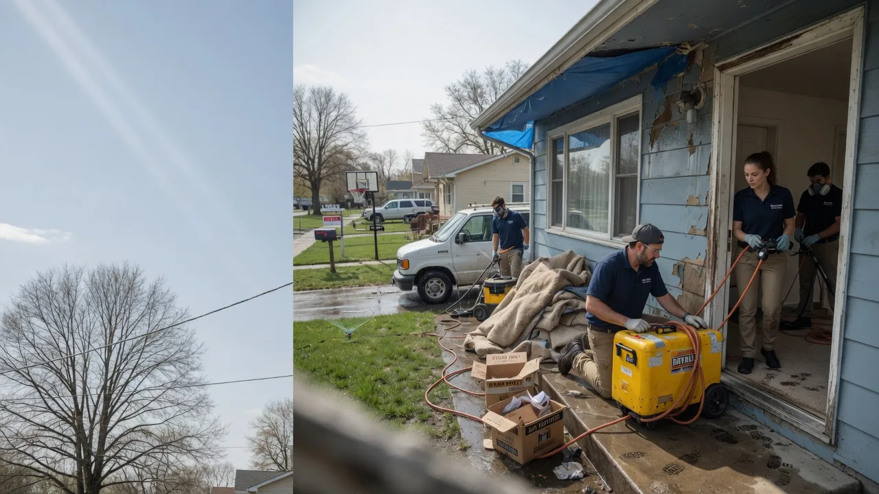 Basement Flood Cleanup in Walker, SD near me